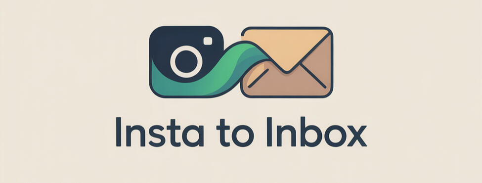An image showing the Insta to Inbox newsletter logo